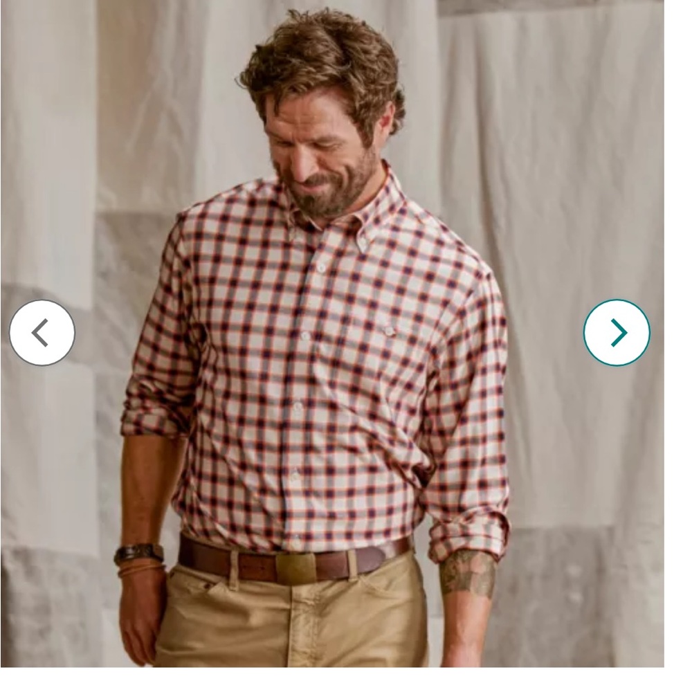 Orvis men’s shirt - lighter NEW with tags - Large
